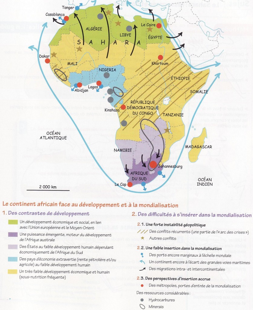 L'afrique face au développement et à la mondialisation dans Cartes Terminale croquis-afrique1