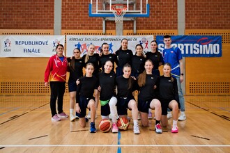 Republikové finále v basketbalu (dívky).