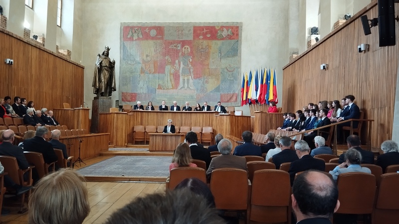Předávání cen České učené společnosti