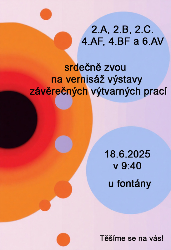 Studentská výtvarná vernisáž