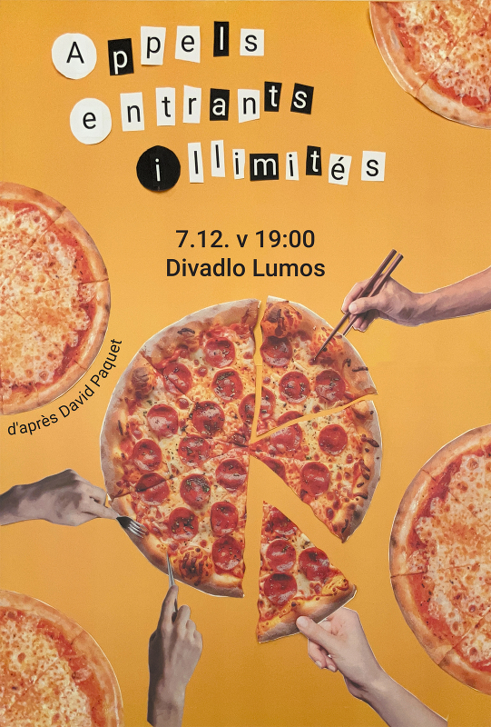 představení souboru Trapné Ticho: Příchozí hovory neomezené