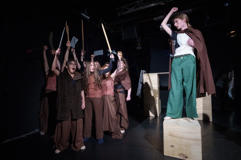 Divadlo Trapné Ticho - představení Romulus le Grand