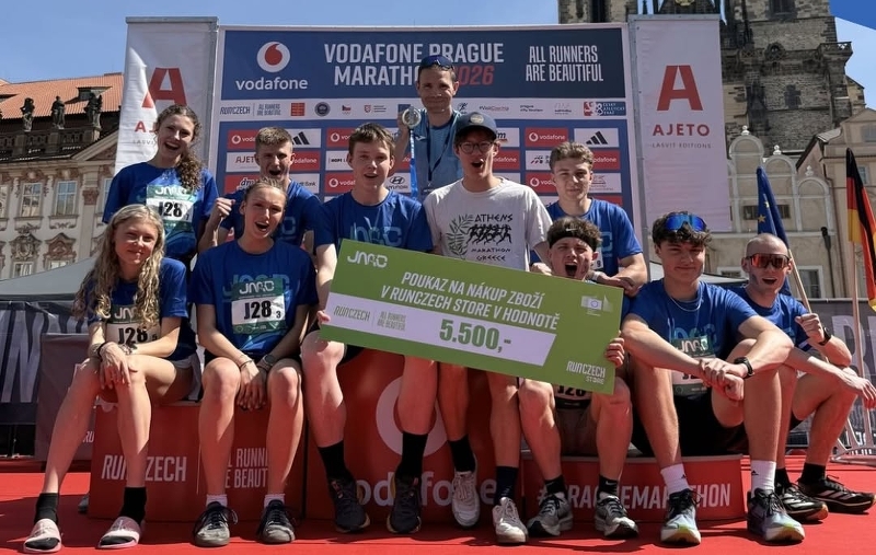 Obhajoba třetího místa: Pražský maraton 2026 - republikové finále