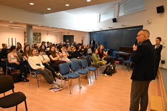 Návštěva Ing. Martina Borovky, generálního ředitele Vinci construction